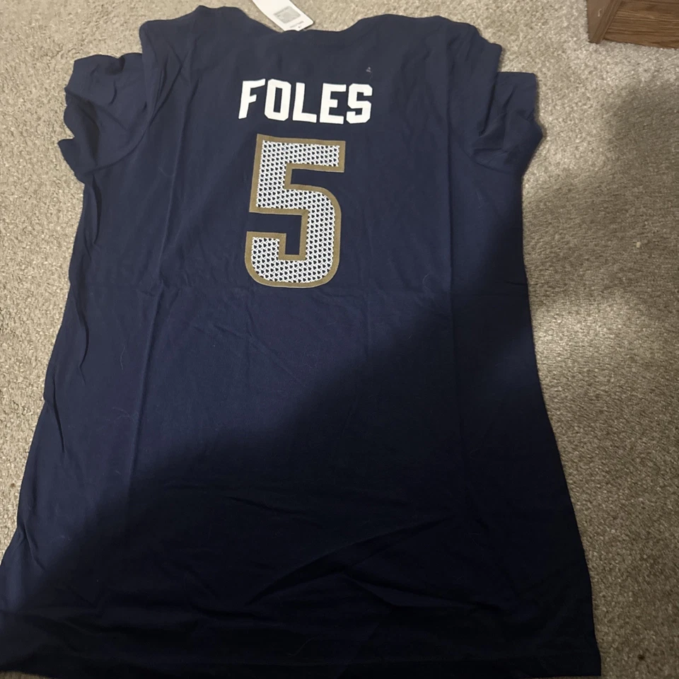 洛杉矶 Nick Foles 球衣 T 恤全新带标签女式 XL 码 — 第 4/4 张图片