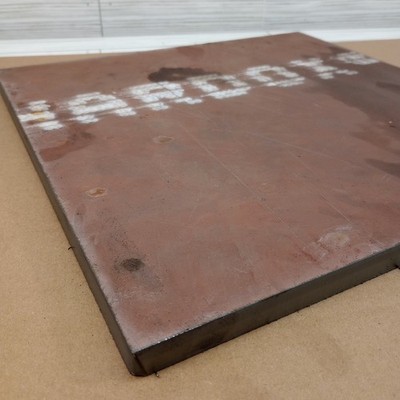 1/2'' AR500 Steel Plate 12''X 12'' Hardox 500 TUF Hardened Plate .5'' Thick