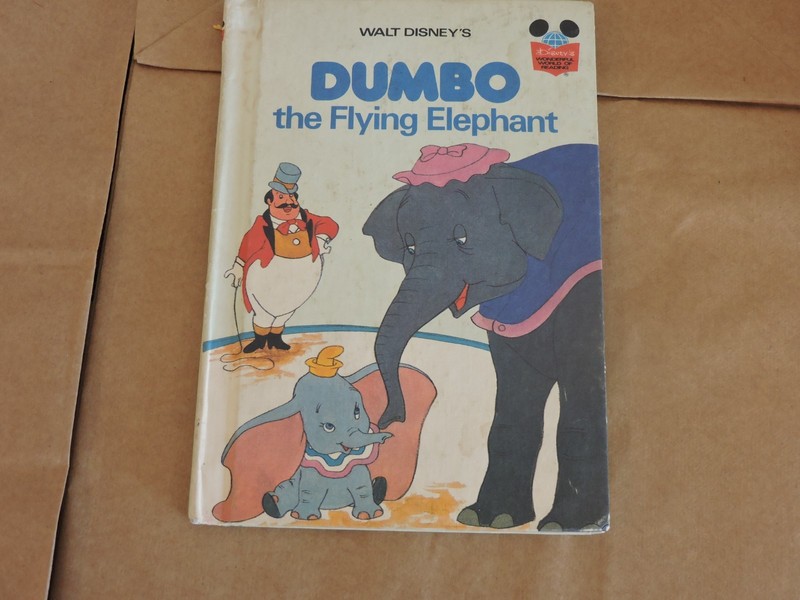 WALT DISNEYS DUMBO THE FLYING ELEPHANT BOUND BACKWARDS ERROR