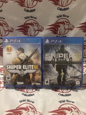 Sniper Elite 3 + Sniper Ghost Warrior 3 PlayStation 4 PS4 - CIB - Tested