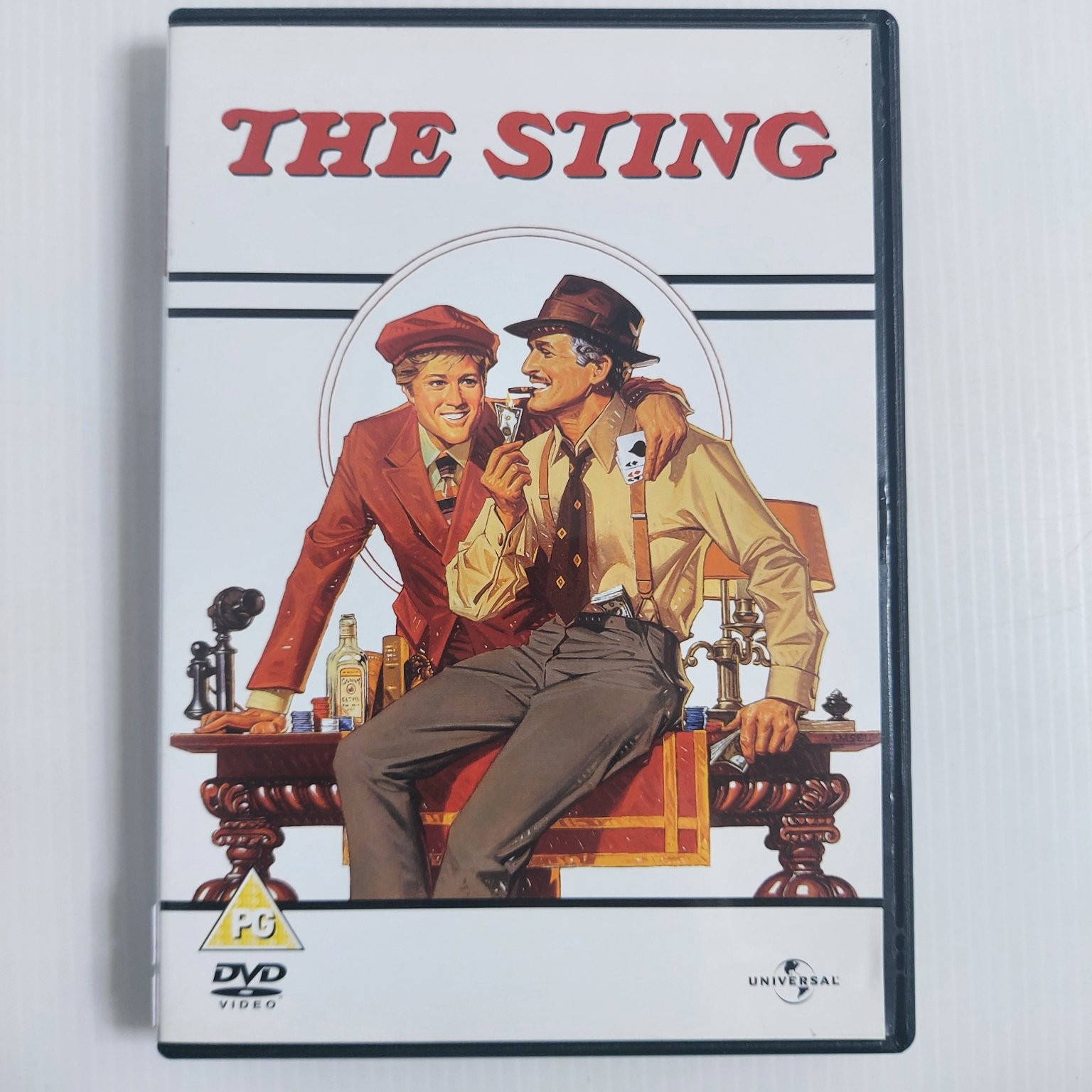 The Sting DVD 2003 Robert Redford Paul Newman Classic Heist Film