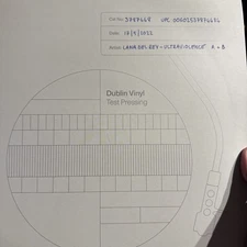 Lana Del Rey Ultraviolence 2LP White Label Test Press Mint Unplayed