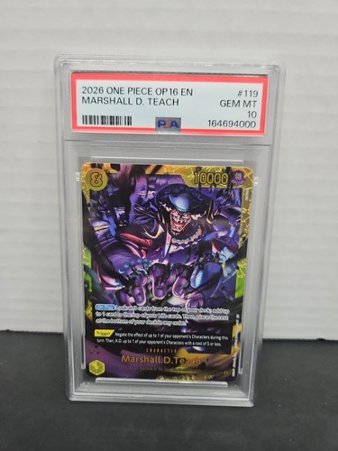 Marshall.D.Teach (Alternate Art) graded PSA 10 for sale on eBay