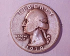 1938-S Washington Quarter   **302-6