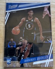 2020-21 Panini Chronicles - Prestige Immanuel Quickley #63 (RC)