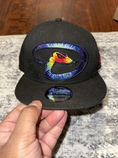 Arizona Diamondbacks New Era 59FIFTY 5950 Cap Hat Black OSFA SnapBack BNWT