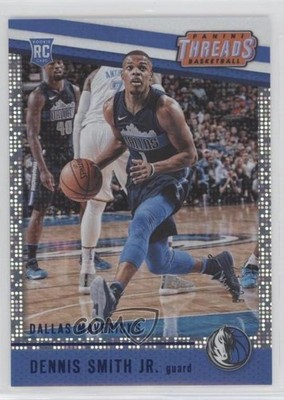 2017-18 Panini Threads Blue Dazzle 23/25 Dennis Smith Jr #80 Rookie RC 5c9