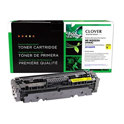 Clover Imaging Yellow Toner Cartridge Reused OEM Chip for HP 414A W2022A