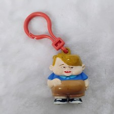 Vtg 90s Life With Louie Anderson Cartoon Keychain PVC Toy Comedian 1999 F