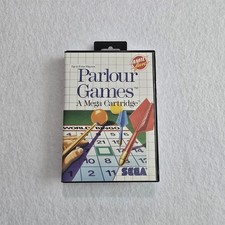 Parlour Games Sega Master System 1988 CIB Billiards Darts Bingo Mega Cartridge