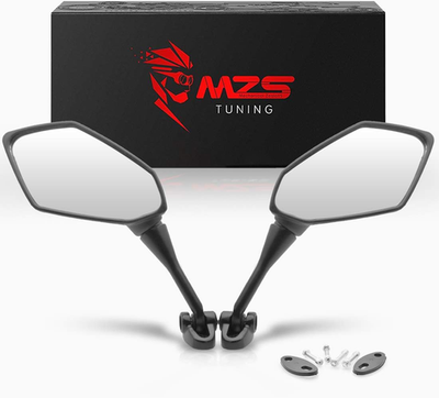#ad Motorcycle Mirrors Rear View Adjustment Compatible with EX250 EX400 CBR250R CBR3 $63.93