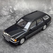 NOREV 1/18 Benz S124 300D T-Modell 1990 Wagon Alloy Diecast Model Car Black Gift