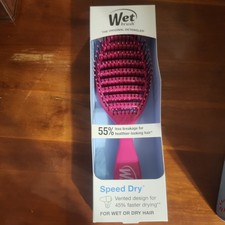 Wet Brush Speed Dry Pink 1 pack Vented Design Heatflex Bristles