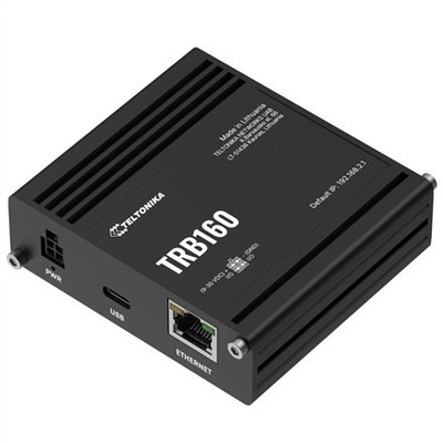 4779051841349 Teltonika TRB160 | LTE IoT Gateway | Cat 6, 1x RJ45 1000Mbps, IP30