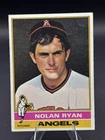 1976 Topps Nolan Ryan Baseball Card. #330 California Angels Hall of Fame Pitcher
