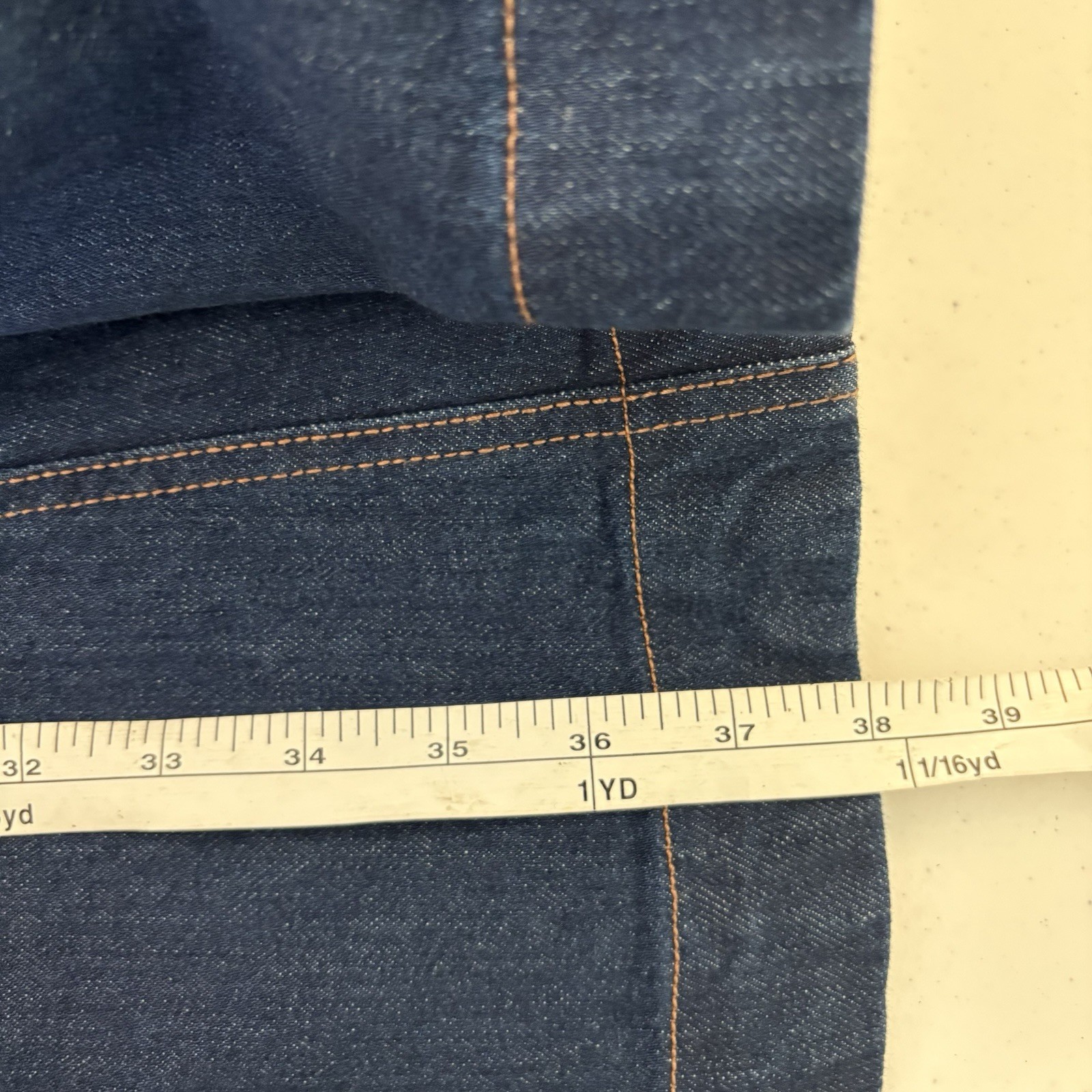 Kate Spade X Target Women Jean Mini Dress 10 Dark Wash Fit Flare Pleated Preppy thumbnail 8