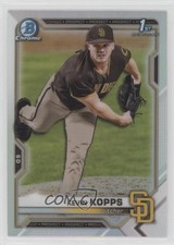 2021 Bowman Draft Chrome Refractor Kevin Kopps #BDC-7 0o6v