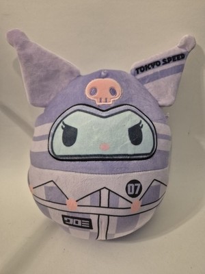 Hello Kitty Squishmallow Kuromi Tokyo Speed Racer 8  BNWT Sanrio Plush