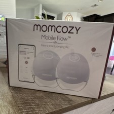 Momcozy Mobile Flow Double Electric Breast Pump w/App Control - M9