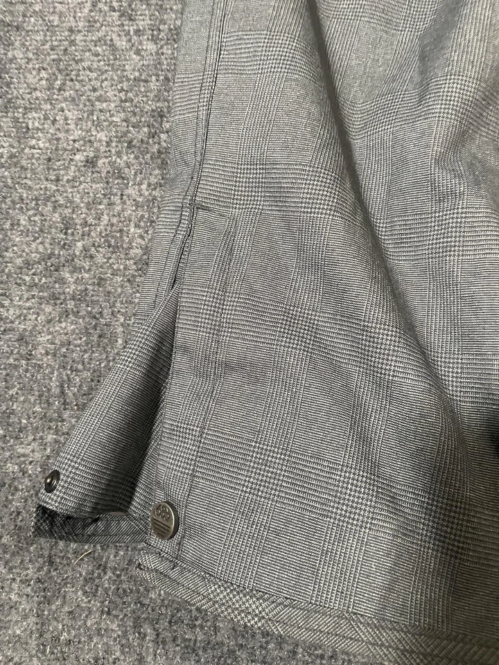 686 Pantalones de Snowboard Para Hombre Gris Medio A Cuadros infiDRY Manual 10k Impermeable Carga Foto 2 de 4