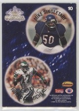 1994 Roger Staubach's NFL Football Mike Singletary Harold Carmichael HOF 00ah