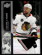2021-22 Upper Deck #290 Calvin de Haan Chicago Blackhawks