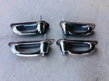 1950-1953 Cadillac Exterior Door Handles W Backing Plates Deville Fleetwood Gm