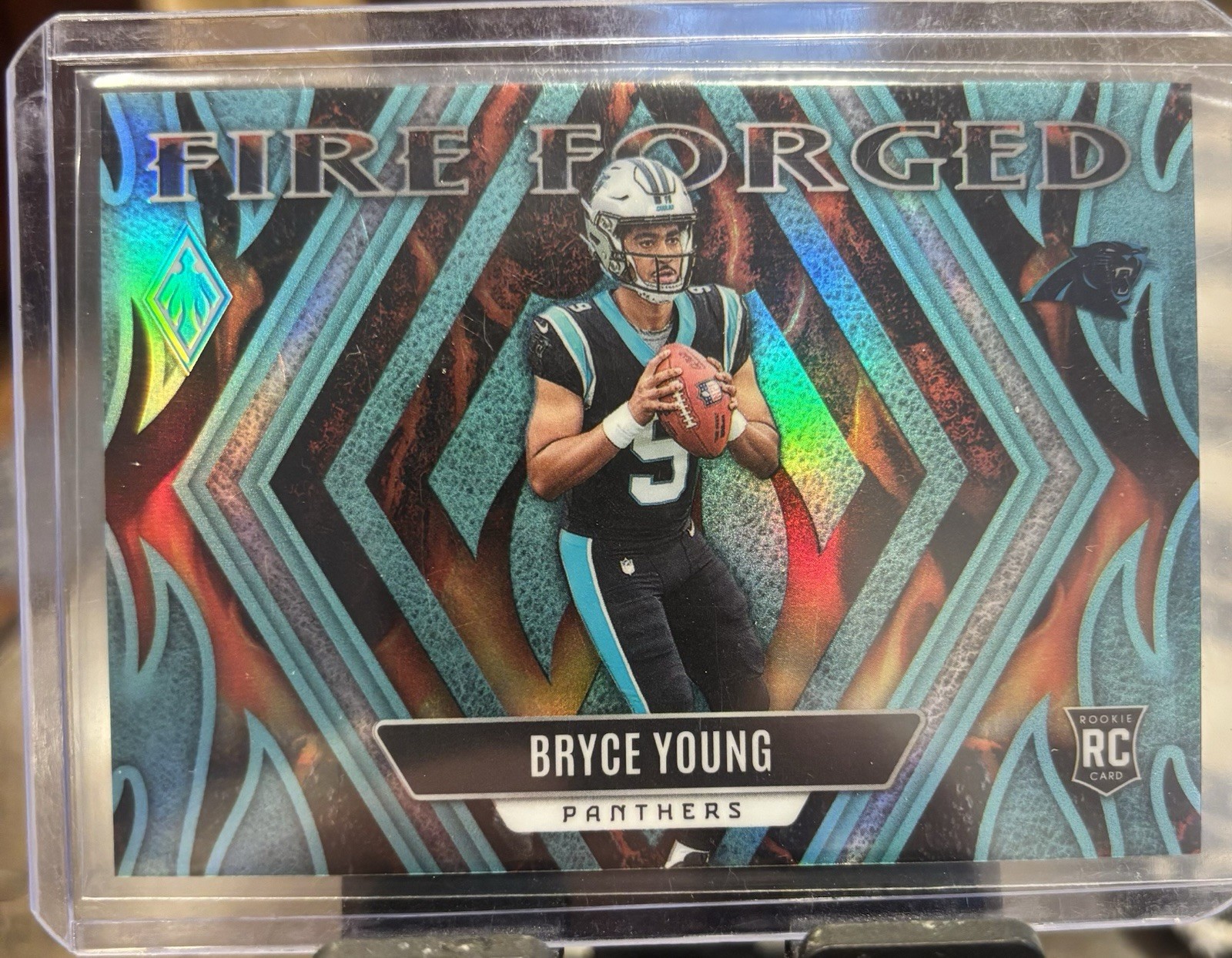 2023 Panini Phoenix - Fire Forged Bryce Young #FF-2 Teal /150 (RC)