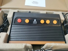 Atari Flashback 3 Launch Edition Black Console Complete With Box, Poster, Manual
