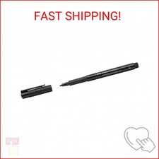 Faber-Castell Art Graphic Pitt Artist Pen Bullet Nib 1.5 India Ink Pen, Black,