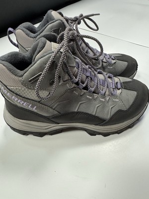 Merrell Women's 8.5 Thermo Chill Mid Waterproof Snow Boot Grey