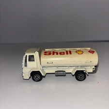 Vintage 1980's Majorette #241-245 Diecast 1/100 Ford Shell Oil Gas Tanker Truck