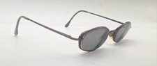 Vintage Laura Ashley Sadie Purple Oval Metal Sunglasses FRAMES ONLY Hong Kong
