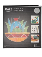 Make Market DIY Stained Glass Suncatcher Kit – Select From 8 Options