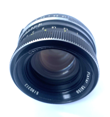 Excellent Carl Zeiss Planar 50mm f1.8 Lens, Rollei QBM Mount, s.n.
