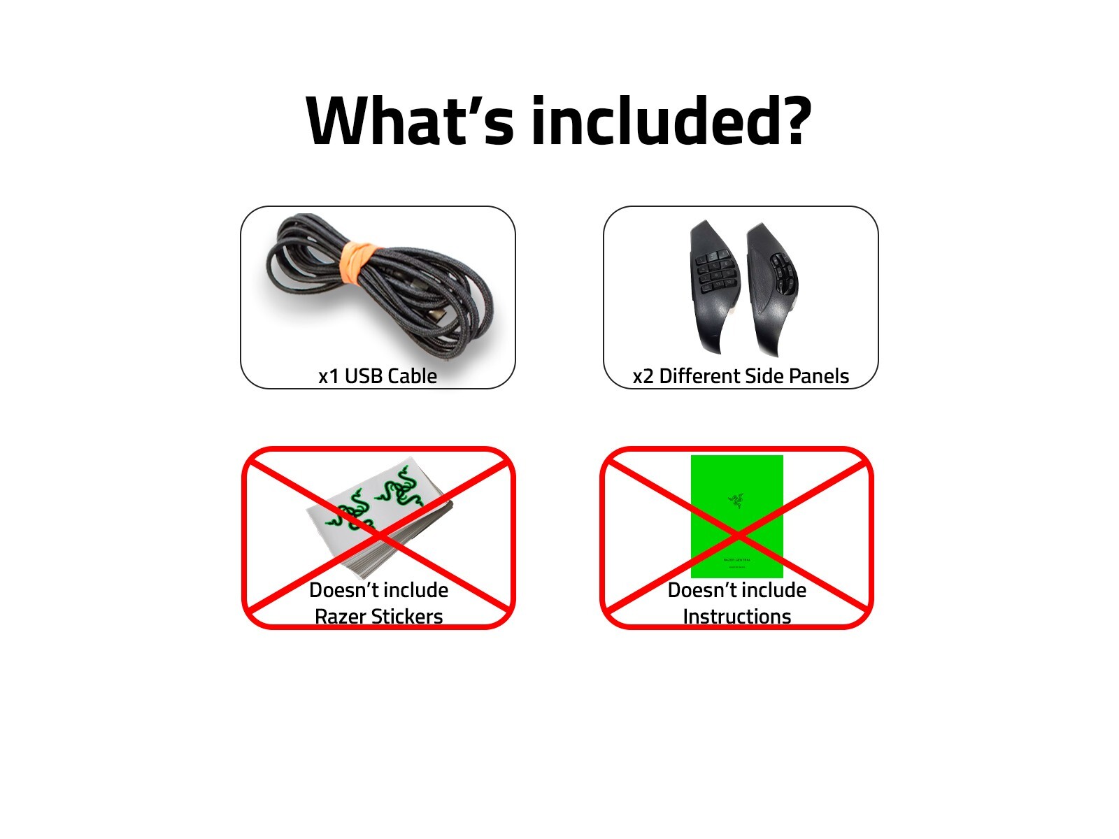 Razer Naga V2 Pro Wireless 30K DPI Optical Gaming Mouse [RZ01-04400100-R3U1]