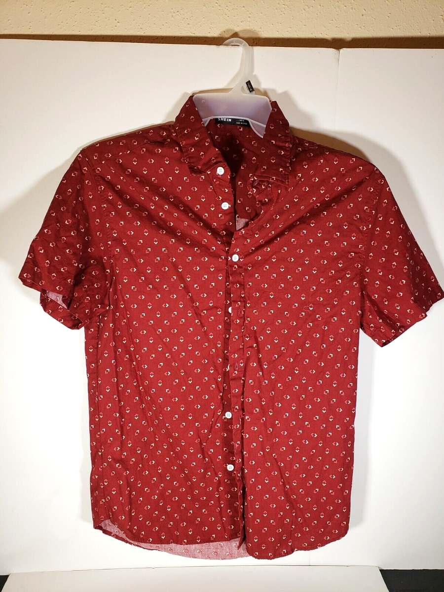 Button Down Shein Shopping Mens Buy White Shirts For Men By Shein