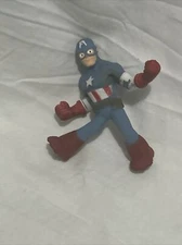 JA-RU Jaru Marvel Avengers Stretchy Toys HeroesAction Figure Captain AmericaNICE