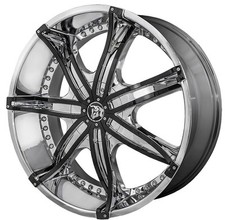 24 Inch 24x10 Diablo Dna Chrome Wheel Rim 5x112 12 24 Inch 24x10 Diablo Dna Chrome Wheel Rim 5x112 12
