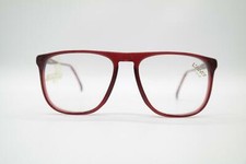 Vintage Lamy Benoit Burgundy Oval Glasses Eyeglass Frame NOS