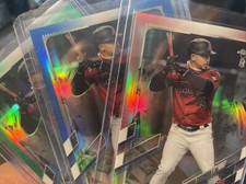 2021 Topps Chrome Ben Baller Pink/Blue/Orange REFRACTOR Set 🔥Eduardo Escobar