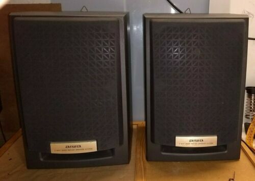 pareja de altavoces aiwa modelo sx-nr80 - Compra venta en todocoleccion