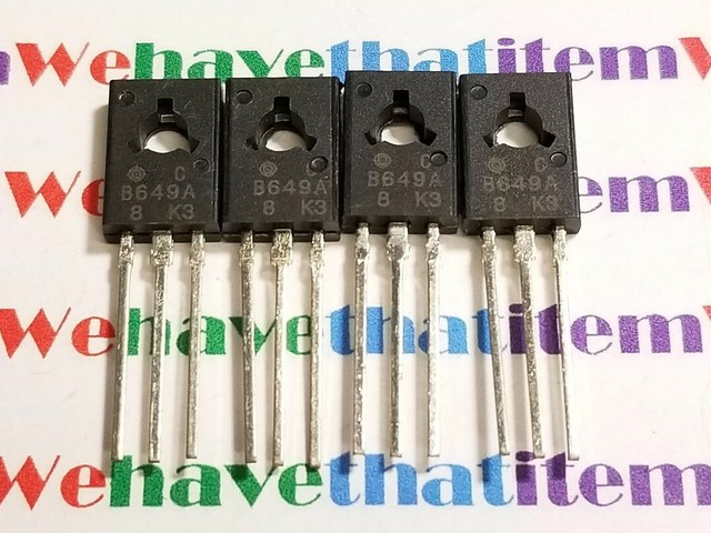 2SB649A / B649A / TRANSISTOR / TO126 / 4 PIECES (qzty) | eBay
