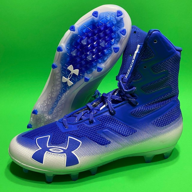 NEW Under Armour Highlight MC Football Cleats Blue 3000177401 Men's