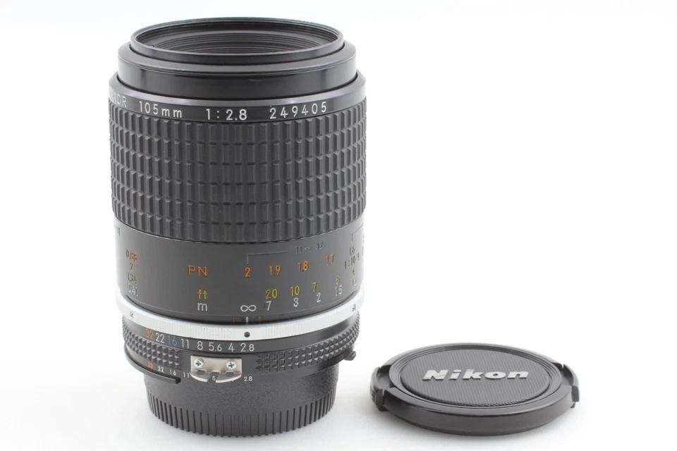[Почти как новый+++] Макрообъектив Nikon Ai-S Micro Nikkor 105 мм f/2,8 MF из Японии - Изображение 3 из 4