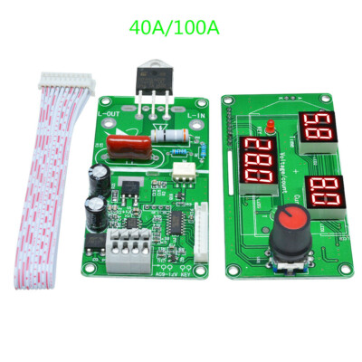 40A 100A Single Pulse Digital LCD Display Spot Welder Time Control Board Module