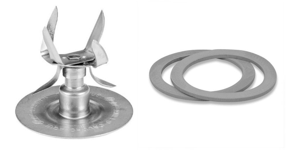 Oster Fusion Blade Set of 2 Genuine 4980 Blades with 2 Sealing Rings NEW!