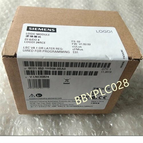 New In Box SIEMENS 6ED1 052-1HB08-0BA0 PLC Module 6ED1052-1HB08-0BA0