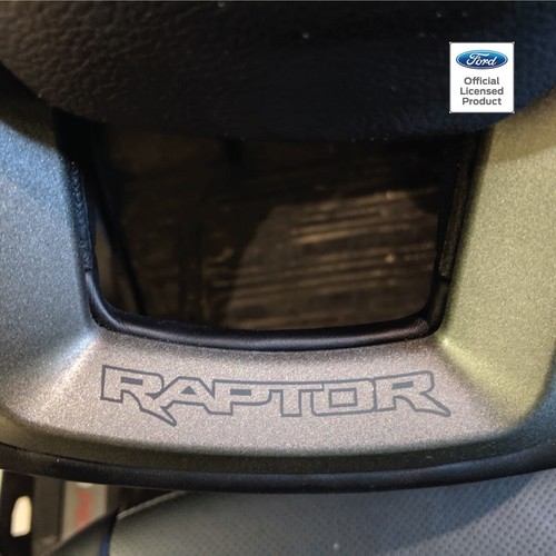 2017-2018 Ford Raptor Lower Steering Wheel Vinyl Decal Graphics Sticker - 第 1/3 張圖片