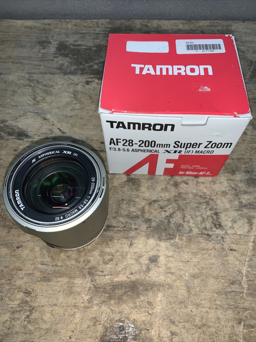 Tamron AF28-200mm Super Zoom f/3.8-5.6 Aspherical XR IF Macro